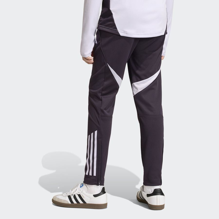 Manchester United Training Trousers Tiro 25 - Aurora Black/Purple Tint Kids-SoccerKits Hub | Buy Soccer Jerseys Online